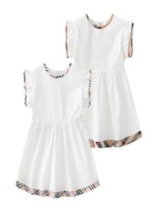 Retail Girls Dress Summer Valentine039s Day Love Heart Printed Aline Princess Dress Baby Girl Dresses Kids Designer Clothes6252975