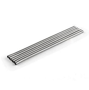100pcs Stainless Steel Straw Steels Drinking Sucker 85quot Reusable ECO Metal Drink Straws Bar Drinks Tool Cleaning Brush DHL F3542423