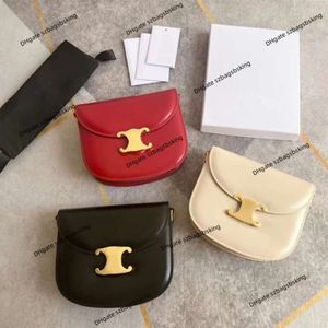 Fashion bag Single shoulder crossbody handbag Women's new high-quality matte saddles bag Handheld Semi-circular full package luxury casual messenger bag