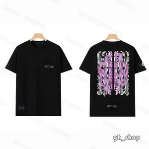 デザイナーTシャツメンズ女性TシャツCH TEES COTTONS MAN SトレンドカジュアルシャツLuxurysTシャツ衣料品ショートパンツスリーブ服夏シャツ2507