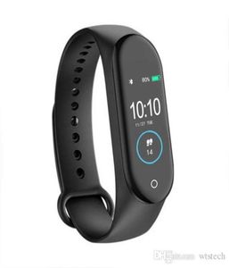 Orologio smart band M4 al dettaglio con braccialetto fitness tracker sportivo frequenza cardiaca pressione sanguigna Smartband Monitor cinturino sanitario per fitne8702334