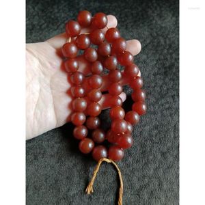 Ожерелья с подвесками благоприятный красный агат Будда ожерелье из бисера