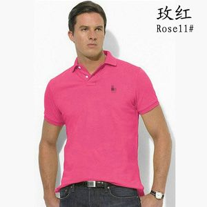 Designer brand clothing Polo shirt for men's high-quality pony embroidered logo short sleeved summer casual cotton business Polo shirt