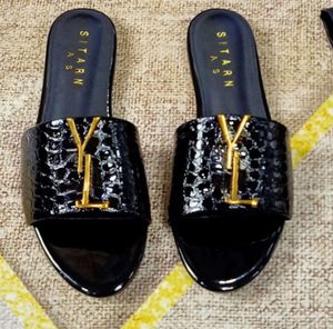 Y + 5 + L Designer Chinelos Sandálias Slides Plataforma Outdoor Fashion Wedges Sapatos para Mulheres Antiderrapantes Lazer Senhoras Chinelo Casual Aumentar Mulher Sandalias 5A + 3434