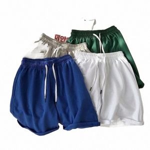 pływanie pni mężczyźni letnie bryczesy szorty desek zwyczajny czarny biały solidny kolor bocorts men Classic Clothing Beach Short 83BC#