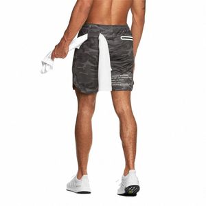 Muscle Fitn Pantaloncini sportivi da uomo estivi da palestra all'aperto Fi pantaloni larghi e traspiranti Pantaloni corti da uomo Casual Jogger Track 54oK #