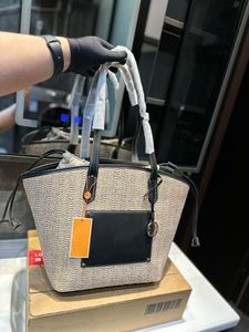 Borse firmate di lusso Borsa tote intrecciata in erba Shopping di moda Cartelle totes borse borse a tracolla borse a tracolla portamonete borsa da spiaggia borse portafoglio valigetta zaino