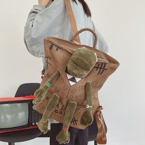 Lustige süße Umhängetasche mit hoher Kapazität, Rucksack für Frühling und Sommer, Damen-Tasche, Handtaschen, Damen-Umhängetaschen, Brief-Kupplung