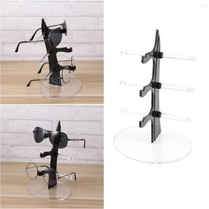 Decorative Plates Plastic Glasses Sunglasses Rack Eyeglasses Organizer Frame Storage Desktop Display