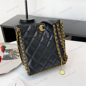 Женская розовая сумка через плечо Кожаные дизайнерские клатчи Pochette Shopper 2C пряжка Hobo Cross Body с золотой цепочкой стеганая сумка Сумка-тоут Роскошная мода Мини-дорожная пляжная сумка