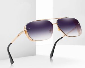 Moda de óculos de sol Homens ladies Eyewear Fashion Dita Mach Collection Novo design Design clássico Metal Frame Square Designer Vintage Sunglass7452951