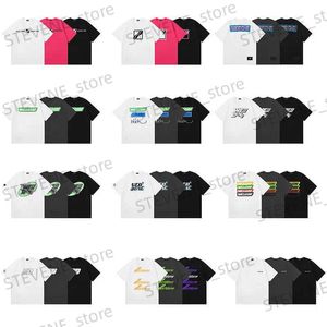 Homens camisetas CINESSD 2023 Moda Barrage Imprimir Curto Slve Menino e Menina Verão Algodão Respirável Confortável Loose-Fitting T-shirt Top T240325