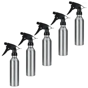 Storage Bottles 5pcs Aluminum Spray Empty Refillable Mist Atomizers Water Sprayer Dispensers For Cleaning Plantting Solutions Essential