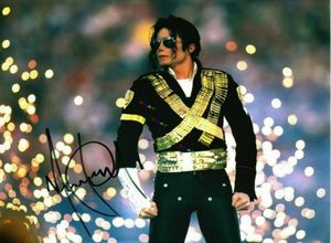 Michael은 사인 Signatured Auto Signature PO Poster6073757에 서명했습니다