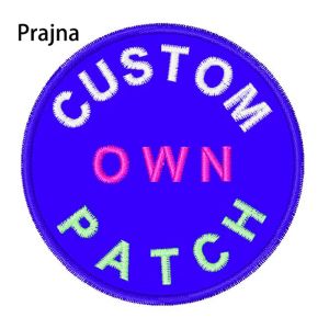 Accessoires Custom Patch Iron auf Patch Kleidung Thermoadhäsive Patches Design für Person Company Team Logo Stickpatches Applique Abzeichen