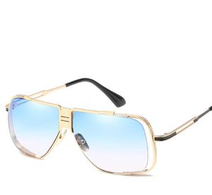 2019 Pilot Pilot Designer Sunglasses Women Fashion Men Gradient Lens Ołędność Summer des lunettes de Soleil2479723