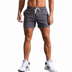 Män Cott Casual Shorts Elastic Gym Basketball Shorts Man Quick Dry Sport Running Shorts CrossFit Training Mane Clothes O7NW#