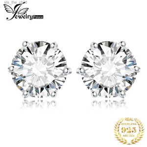 Charm JewelryPalace Moissanite D Color Total 0.6ct 1ct 2ct 3ct 4ct 6ct S925 Sterling Silver EarringsC24326