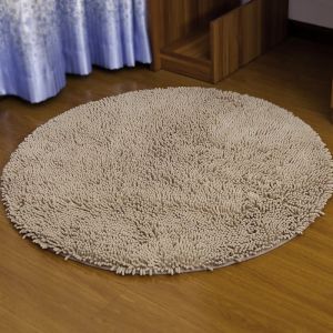 Maty 80/100/120 cm miękki dywan łazienkowy solidny okrągły mata podłogowa przeciwpiętrowego do toalety okrągły dywan do dekoracji nowoczesne maty dywan