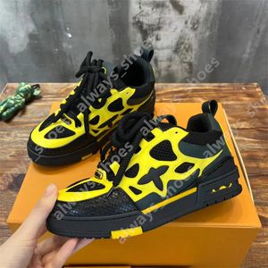 2024 SKOR Skate Sneakers Designer Shoes Fashion Women Men Mesh Abloh Sneaker Platform Virgil Maxi Casual Lace-Up Runner Trainer Shoes Outdoor Shoes A36