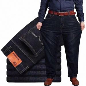 10xl Oversize Jeans Man Fi Men Jeans Wide Leg Denim Pants Trousers For Men Working Hiking Daily Wear Loose Big Size Jeans l6IU#