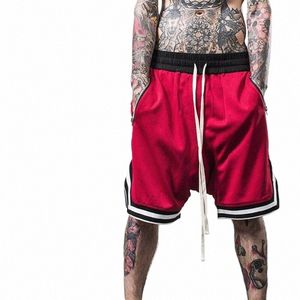 Męska marka letnich szortów Kanye dresspants sporty krótka koszykówka sportowa odzież Męska odzież Plus Size 5xl H9FW#