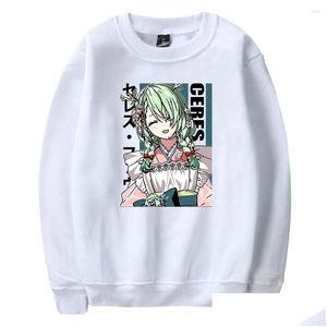 Mens Hoodies Sweatshirts 2023 mode ceres fauna o-hals kvinnor män lång ärm uni streetwear casual kläder droppleverans kläder clo dhvez