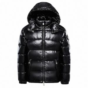 men's Down Jacket White Duck Hood Warm Glossy Autumn Shiny Black Thickened Winter Fluffy Red Coat Jacket Luxury Men's Clothing 22gg#