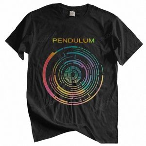 Camiseta de verão marca teeshirt PENDULUM DRUM AND BASS ELECTRONIC ROCK MUSIC AUSTRALIA camiseta unissex estilo solto tops i81n #