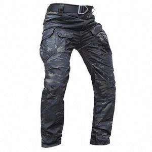 Männer IX8 Taktische Militärische US Army Cargo Hosen Arbeit Kampf Uniform Paintball Multi Taschen Männlich Jogger Casual Lg Hosen C9m8 #