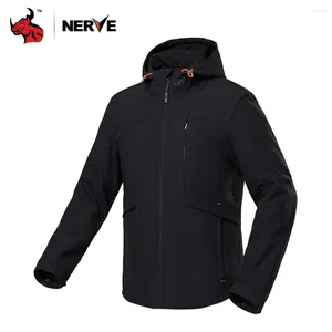 Motorradbekleidung NERVE Anti-Drop-Jacke, verschleißfest, schützend, warm und winddicht, Rennanzug, 3 Farben