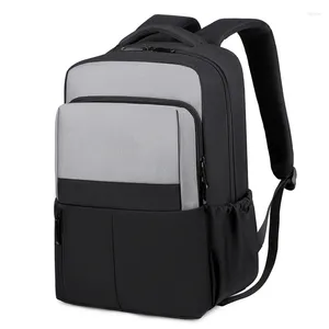 Backpack 2024 Multifunctional Large Capacity With Water Splashing Prevention For Commuting Business