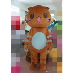 Mascot kostymer katt maskotte fancy klänningskaraktär karneval julfirande maskot dräkt