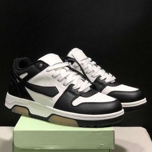 Scarpe casual di design Out of Office Sneaker Luxury Shoes for Walking Men Women Counling Counner Skateboarding White Black Black Panda Olive Vintage Sports Trainer