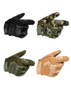 SEAL TACTICS FULL FINGER SUPER WEARRESISTANT GELSHES MEN039S Fighting Training Cycling Specials Forces Nonslip Gloves 8935937