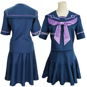 Cosplay Anime-Kostüme Yukako Yamagishi Uniformen JoJoJos Fantasy-Abenteuer Rollenspiel Come on Damenkleid Matrosen-Set Jojo-Set Komplettset Halloween-GeschenkC24321