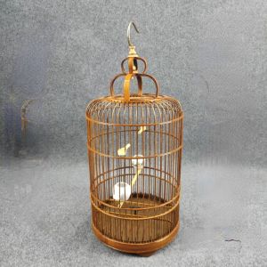 Ninhos de madeira luxo papagaio gaiolas pássaro budgie pequeno ao ar livre transportadora gaiolas canário voladera para pajaros jaulas produtos para animais estimação wz50bc