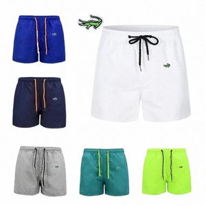 Summer Hot Sprzedawanie wysokiej jakości podszewki stroju kąpielowego Szybkie suszenie Sports Trunks Brand Drukowane męskie spodenki plażowe Y4UX#