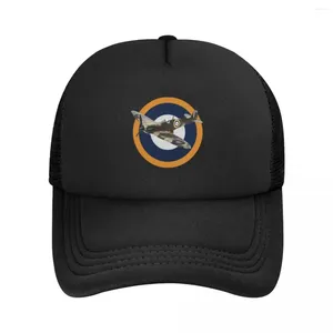 Ball Caps Raf Spitfire WWII Kamyoner Şapka Erkek Kadınlar Ayarlanabilir Unisex İngiliz Savaş Uçak Yuvarlak Uçak Beyzbol Kapı Bahar