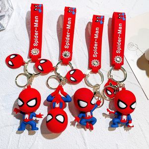 Cartoon Movie Character Silicon Pendant Jewelry Key chain Backpack Ornament Car key Ring Gifts 221801