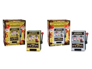 Pudełka Las Vegas w stylu gniazda tabletopa mechaniczna maszyna owocowa Maszyna Moneta Moneta Monety bank kasyno jackpot gniazdo Piggy Bank Model
