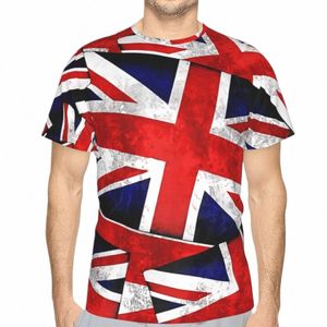 uni Jack British England UK Flag Polyester 3D Print Men's T Shirt Outdoor Sport Quick-drying Clothes Loose T-Shirt Street Tees d6N0#