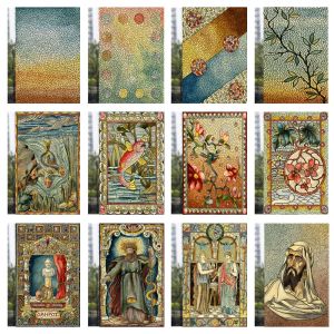 Filmer Fönsterfilm Frosted Stained Glass Films Vintage Church Style Home Decorative Privacy Film Static Cling Door Stickers Anpassade