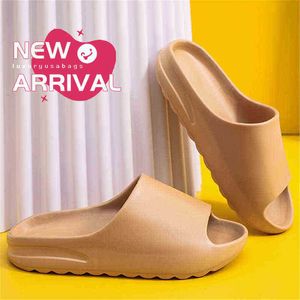 Designer Slippers Slides Sandals Women Wear Soft Thick Soled Eva Home Indoor Non Slip Mens Excrement Slippers in Summer Foam