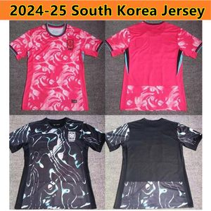 2024 2025 Güney Kore futbol formaları ev uzakta Kore oğlu Hwang Kim Hwang Lee Jeong Sung Kwon Jersey Futbol Gömlekleri Kırmızı 24 25 Set Fult Kitleri