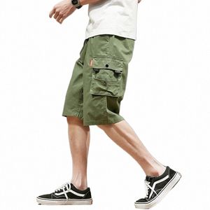 8xl mężczyzn Summer Multi Pocket Shorts Męs