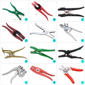 Tags Ear Tag Pliers Farm Animals Installer Control Device Metal Ear Thorn Tongs Swine Cow Sheep Rabbit Identification Feeding Tool