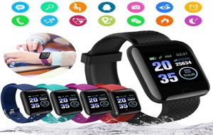 116Plus Smart Watch D13 Smart Bracelet Men Women Heart Rate Watch Heart Rate Monitor Smartwatch 116 plus Smart Wristband3426603
