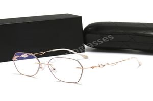 Glasses Retro Vintage Men Design Optical Glasses Shiny Gold Summer Style Laser Gold Plated Top W91805904