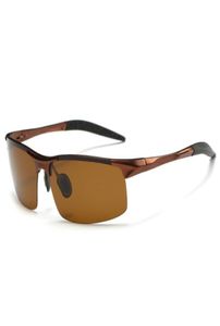 Aoron occhiali da sole polarizzati maschili classici sportivi per esterni in alluminio lussuoso occhiali da sole da sole Uv400 Cool Eyewear T2006155053406